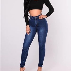 Fashion Nova High Waisted Jeans